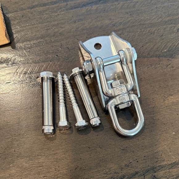 Heavy Duty Swing Hanger Hook Hanging Chair 360 Swivel - Picture 6 of 8